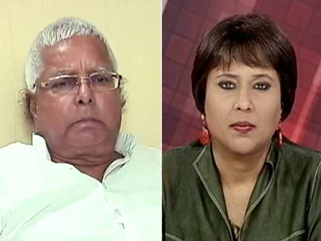 NDTV एक्सक्लूसिव : लालू बोले, नीतीश मेरे 'छोटे भाई', बीजेपी ने उनका 'अपहरण' कर लिया था