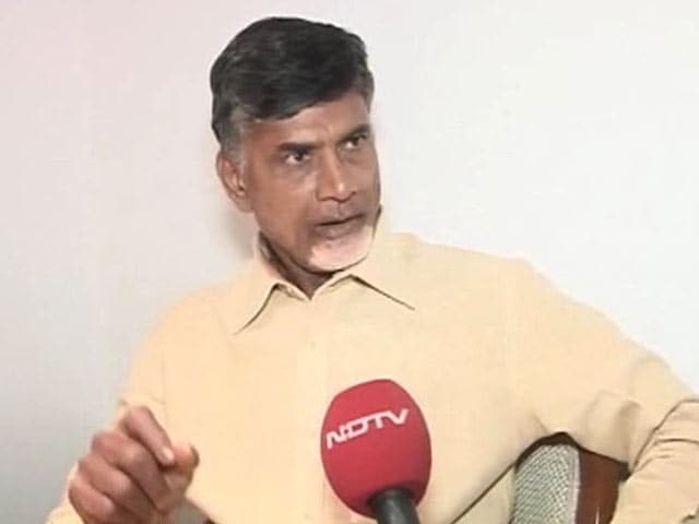 Video : If KCR Tries to Arrest Me, His Government Will Fall: Chandrababu Naidu to NDTV