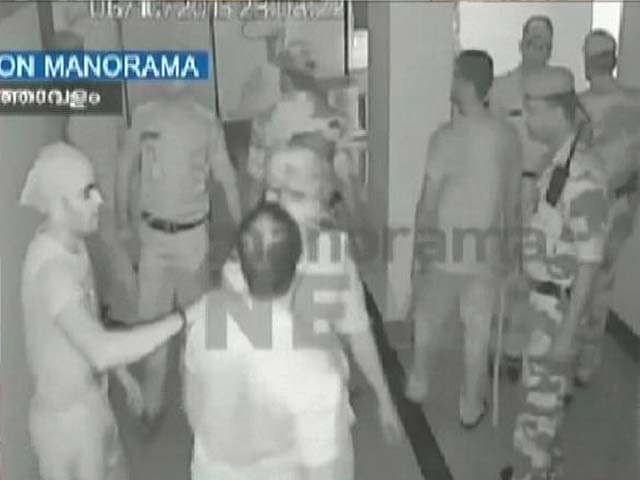 Pictures Thrown, Windows broken - CCTV Footage that Captures the Violence at Kerala Airport