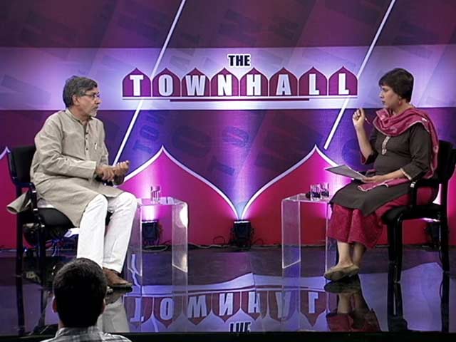Video : Keeping Kids as Domestic Help is Modern-Day Slavery: Kailash Satyarthi on NDTV's 'The Townhall'