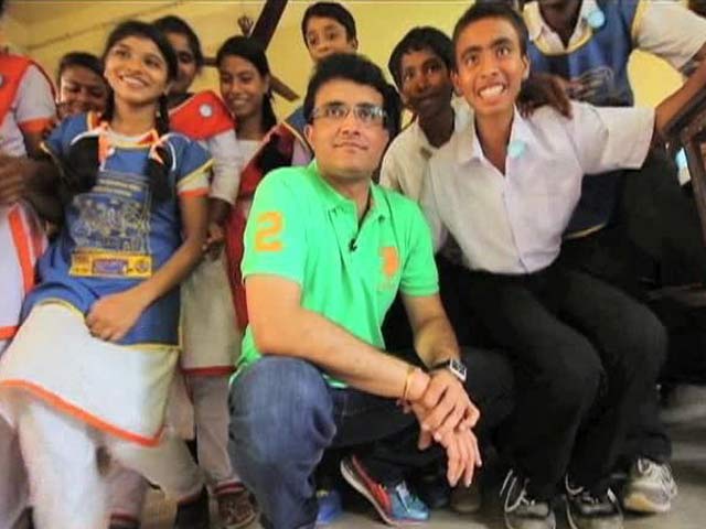 Sourav Ganguly on the impact of Support My School