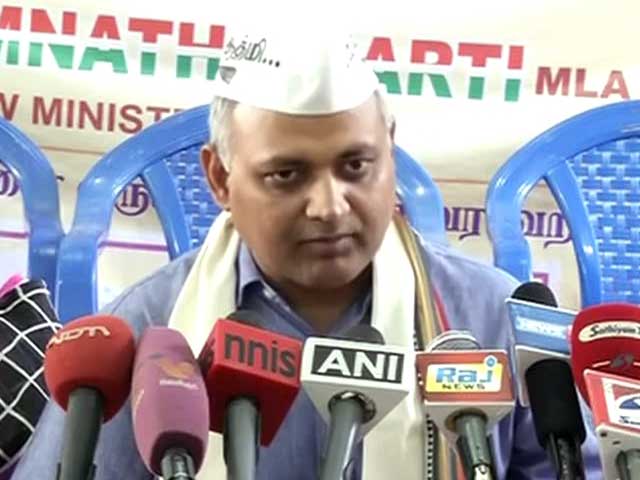 सोमनाथ भारती नई मुश्किल में, ट्वीट के खिलाफ हाईकोर्ट जाएगी पुलिस : सूत्र