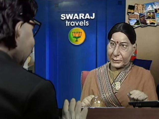 Videos : गुस्ताखी माफ : सुषमा स्वराज की 'ट्रैवल एजेंसी'!