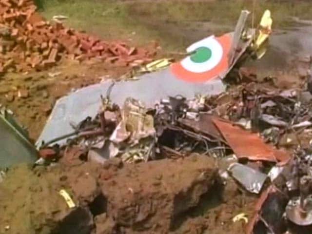 Video : Jaguar Fighter Aircraft Crashes Near Allahabad, Pilots Eject Safely