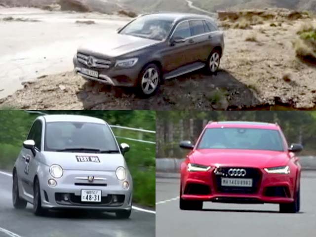 Mercedes-Benz GLC, Audi RS6 Avant and Fiat Abarth 595 Competizione