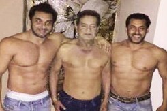 Salman Khan Pays 'Shirtless' Tribute On Father's Day Salman Khan Pays 'Shirtless' Tribute On Father's Day