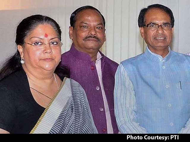 Raje Was in Delhi Only to Attend NITI Aayog Meeting, Had No Other Appointment, Says Her Office