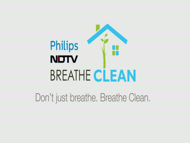 NDTV & Philips Launch Campaign Against Indoor Pollution