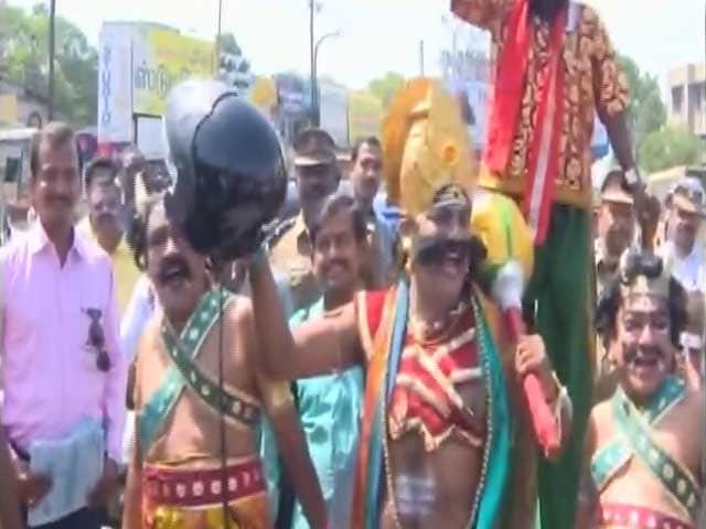 Video : Don't Give Me Work to Do, Says the Lord of Death in Tamil Nadu's Helmet Campaign