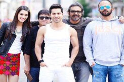 Varun Dhawan Zooming on the Sets of <i>Dilwale</i> Varun Dhawan Zooming on the Sets of <i>Dilwale</i>