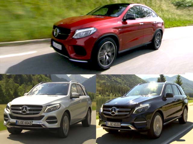 Video : Mercedes-Benz GLE Class SUV & Coupe