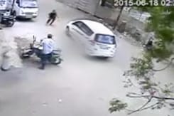 Caught on Camera: 3-Year-Old Gets Run Over by Car and Survives Caught on Camera: 3-Year-Old Gets Run Over by Car and Survives