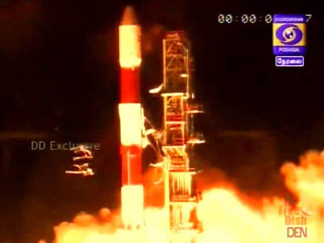 Video : ISRO's Small Rocket Successfully Launches 5 British Satellites