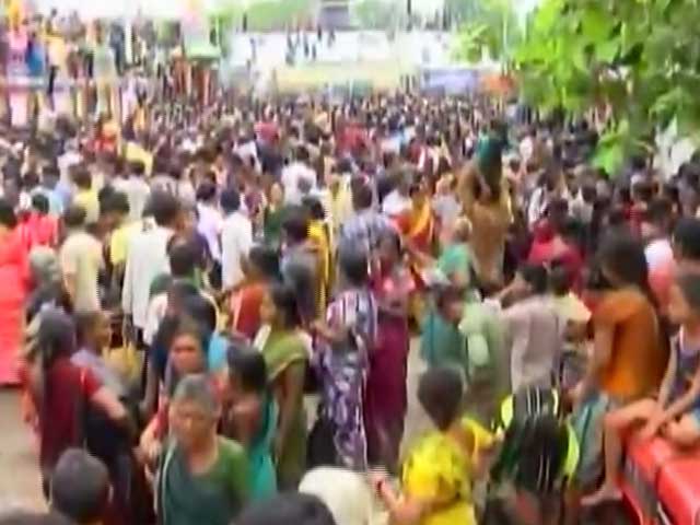 Video : 27 People, Mostly Women, Killed in Andhra Stampede Where Chief Minister Took River Dip