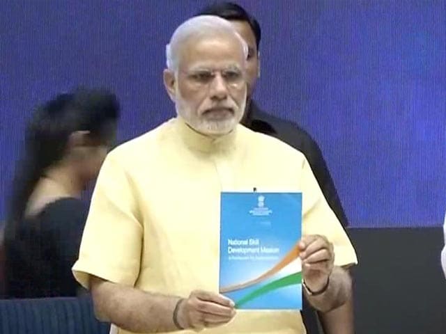 Video : 'We Can Be World's Human Resource Capital', Says PM Modi at 'Skill India' Launch