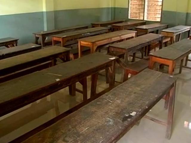 Empty Classrooms In Manipur as Protests Continue