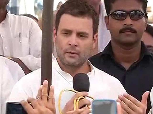In Rajasthan, Rahul Gandhi Attacks 'Suit, Boot and Loot Sarkar'