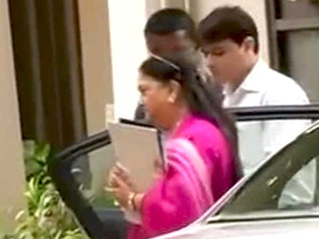 राजस्थान की सीएम वसुंधरा राजे ने की अमित शाह से मुलाकात