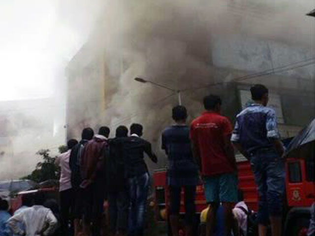 Major Fire on Mumbai's Linking Road, Nobody Trapped