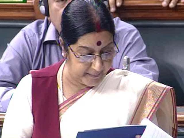 Video : On Lalit Modi Row, Sushma Swaraj 'Keen to Make Statement' in Parliament