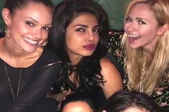 Priyanka Chopra Lets Her Hair Down With <i>Quantico</i> Co-Stars Priyanka Chopra Lets Her Hair Down With <i>Quantico</i> Co-Stars