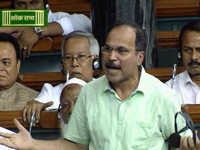 Video : Speaker Asks Congress MP Adhir Choudhury to Leave House Over 'Insult'