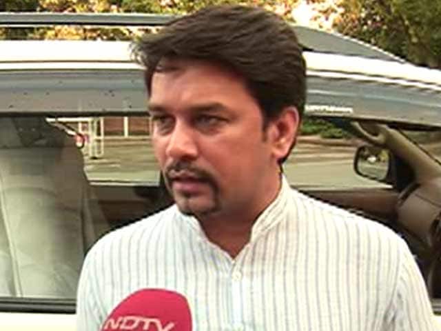 Video : Cricket and Terror Can't Go Hand-in-Hand, Says BCCI Secretary Anurag Thakur