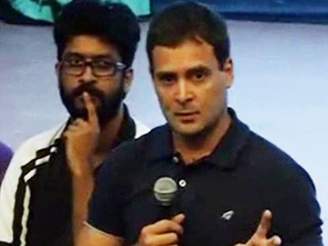 'If You Dissent, They Call You Anti-National, Anti-Hindu,' Says Rahul Gandhi
