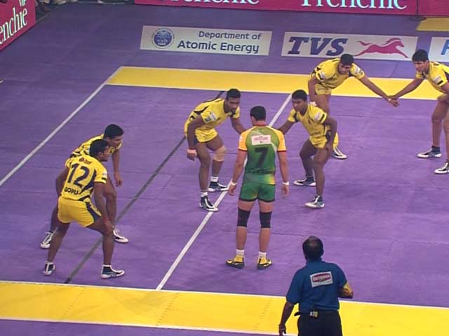 Pro Kabaddi League: Telugu Titans Crush Patna Pirates