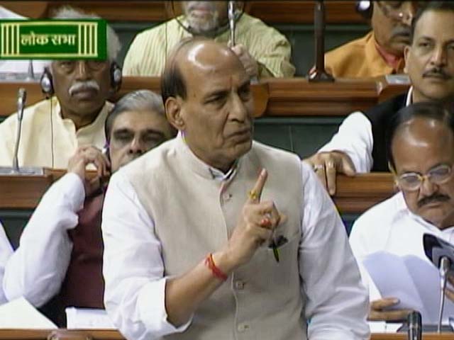 Hafiz Saeed Congratulated Congress Government on 'Hindu Terror': Rajnath Singh