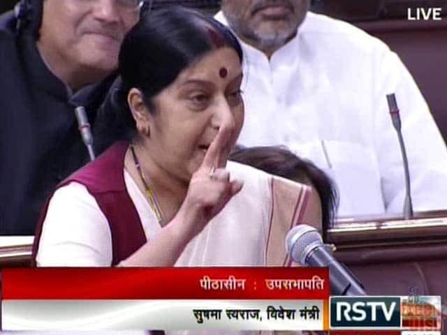 Video : Didn't Request UK Government to Help Lalit Modi, Says Sushma Swaraj