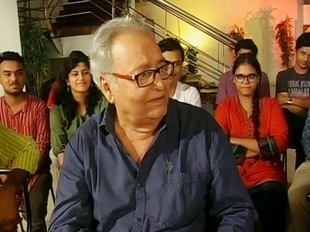 Video : 'Gajendra Chauhan Who?': Veteran Actor Soumitra Chatterjee Backs FTII Protests