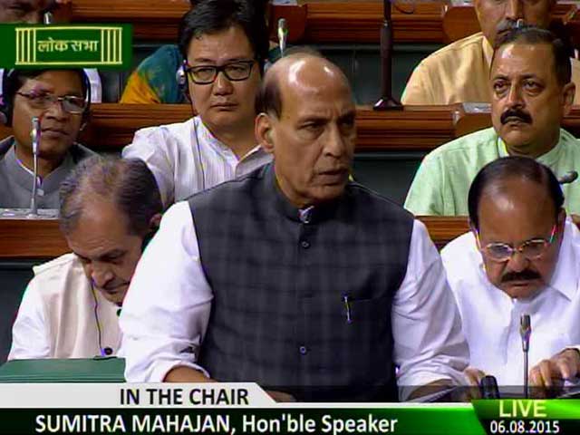 Terrorists Who Attacked BSF Convoy Belong to Pakistani: Home Minister Rajnath Singh