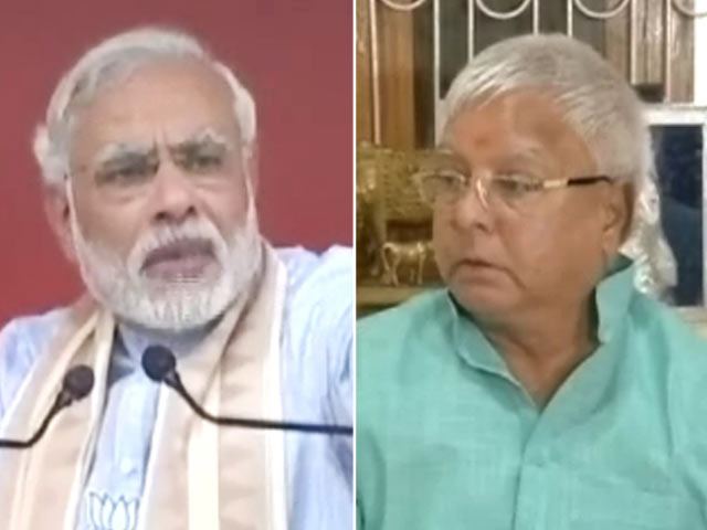 पीएम मोदी ने लालू को दिलाई जेल की याद, तो लालू बोले- पीएम का मानसिक संतुलन खराब
