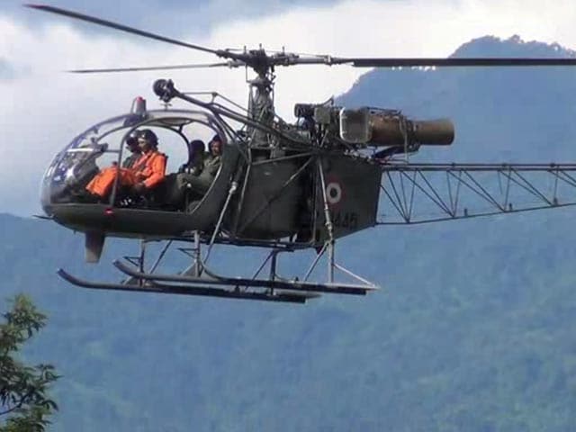 Video : Video of Rescue Mission for Missing Arunachal Helicopter