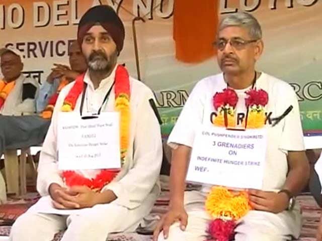 Video : Two Army Veterans Ready For Indefinite Fast to Push OROP Demand