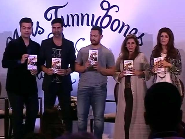 Twinkle Khanna Launches First Book With Help From Aamir, Akshay