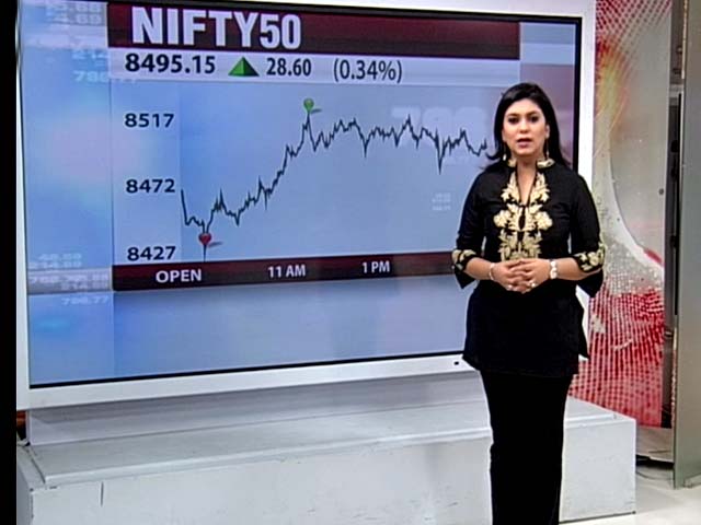 Nifty Edges Higher, Closes a Shade Below 8500 Mark