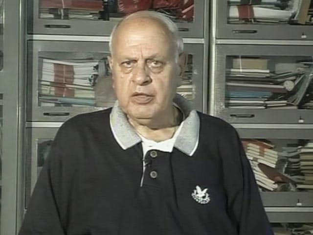Video : Mufti Cannot Dare Act Against Hurriyat Conference, Says Farooq Abdullah