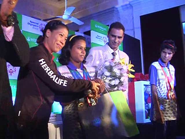 Video : Special Athletes, Who Made India Proud, Get the Adulation They Deserve