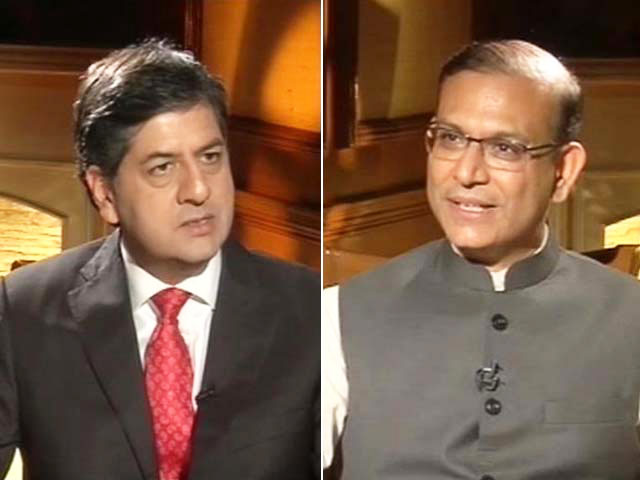 Stock Markets Crash No Crisis for India: Jayant Sinha to NDTV