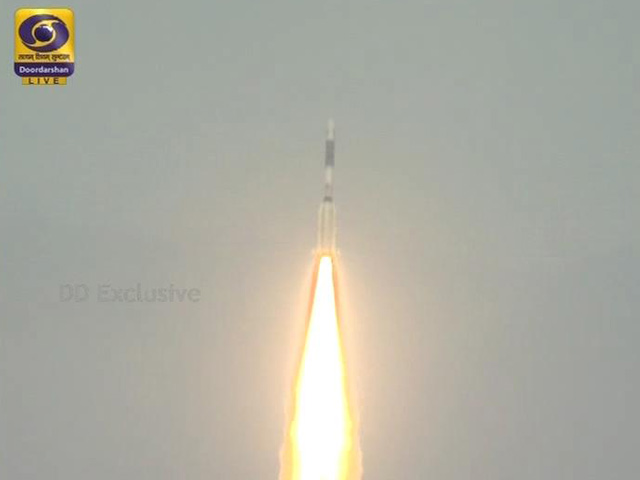 ISRO Launches 25th Communications Satellite From Sriharikota