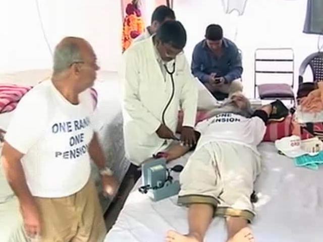 वन रैंक, वन पेंशन की मांग, एक और हड़ताली फौजी अस्पताल में