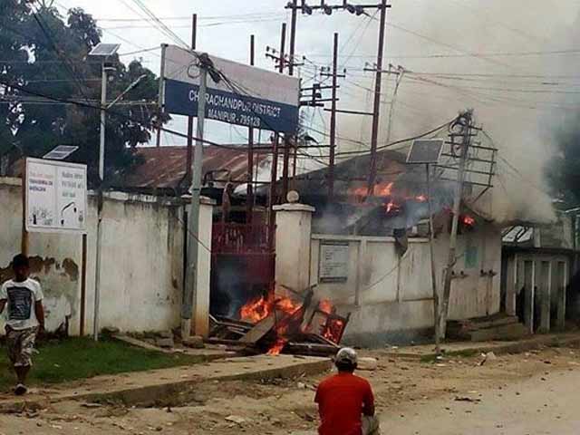 Curfew in Manipur as Churachandpur Protests Intensify. Eight Dead.