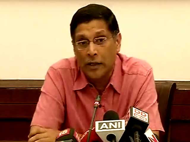 GDP Growth for FY16 Seen Around 8%: Arvind Subramanian