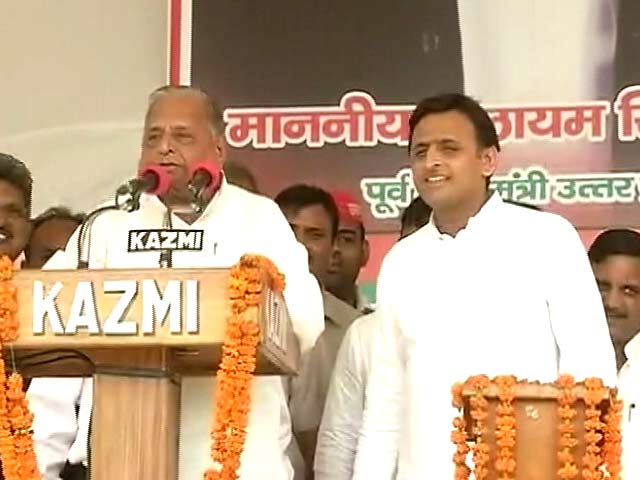 अखिलेश का मुलायम को वादा, 8 महीने में बन जाएगी सैनिक स्कूल की इमारत