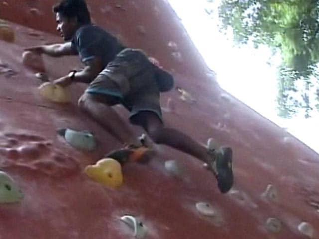 Polio Patient Gunning for Gold at World Para Climbing Championships