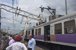 A Mumbai Train Derailed, Another Approached, And A Brake Hit Hard A Mumbai Train Derailed, Another Approached, And A Brake Hit Hard