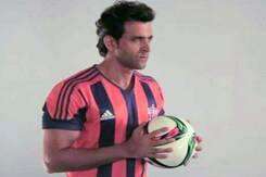 Indian Super League: Hrithik Roshan Shoots FC Pune City's Theme Song Indian Super League: Hrithik Roshan Shoots FC Pune City's Theme Song