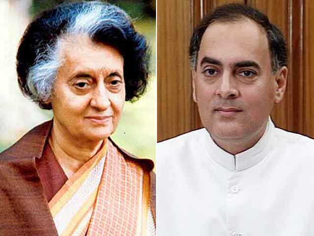 'राजीव-इंदिरा के डाक टिकट बंद', कांग्रेस ने किया विरोध प्रदर्शन